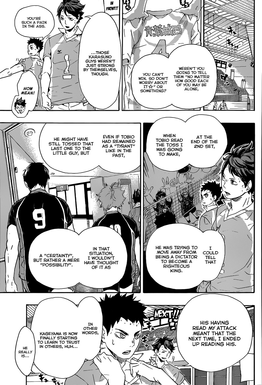Haikyu!! Chapter 69 page 9 - Chapter 69: The Defeated
