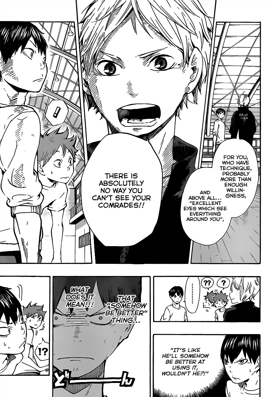Haikyu!! Chapter 7 page 17 - Chapter 7: The Words of the Have-Nots