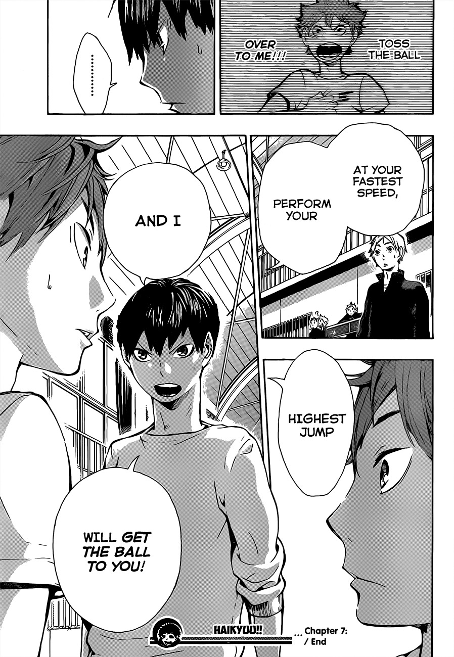 Haikyu!! Chapter 7 page 19 - Chapter 7: The Words of the Have-Nots