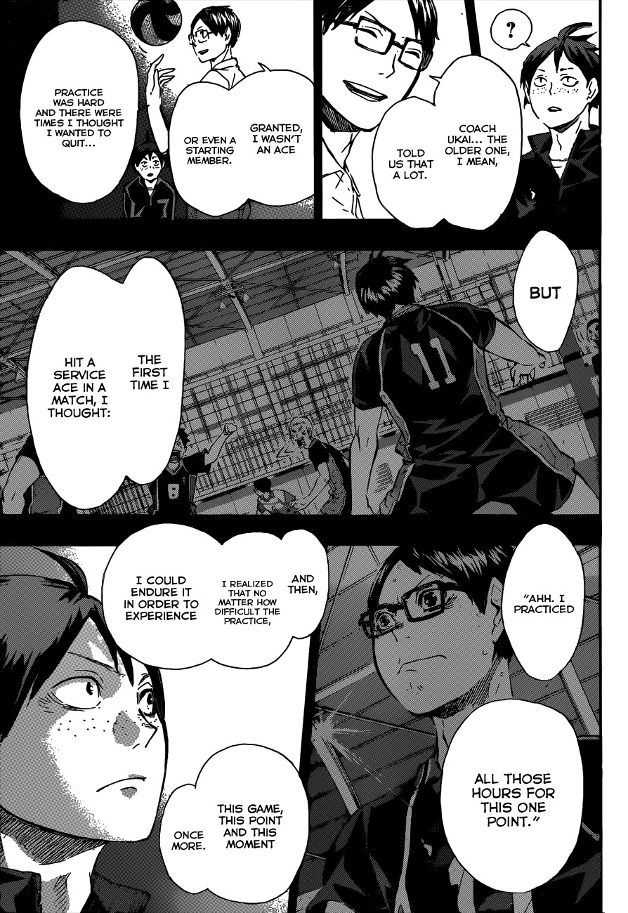 Haikyu!! Chapter 70 page 11 - Chapter 70: Day 3