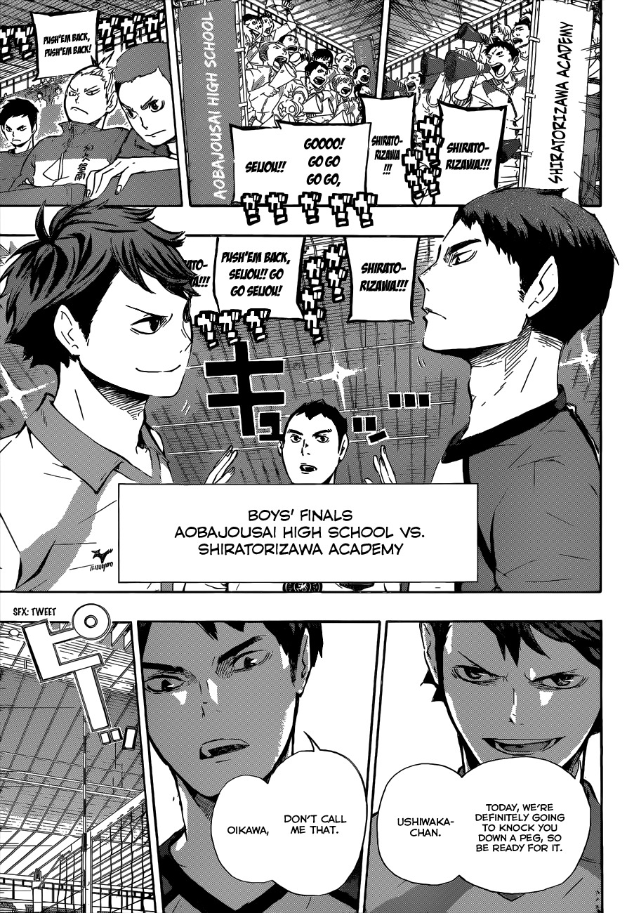 Haikyu!! Chapter 70 page 13 - Chapter 70: Day 3