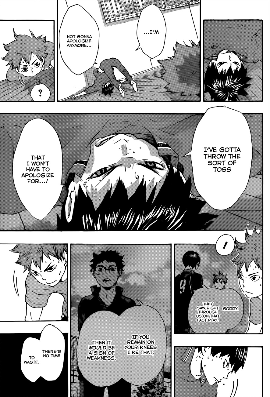 Haikyu!! Chapter 70 page 17 - Chapter 70: Day 3