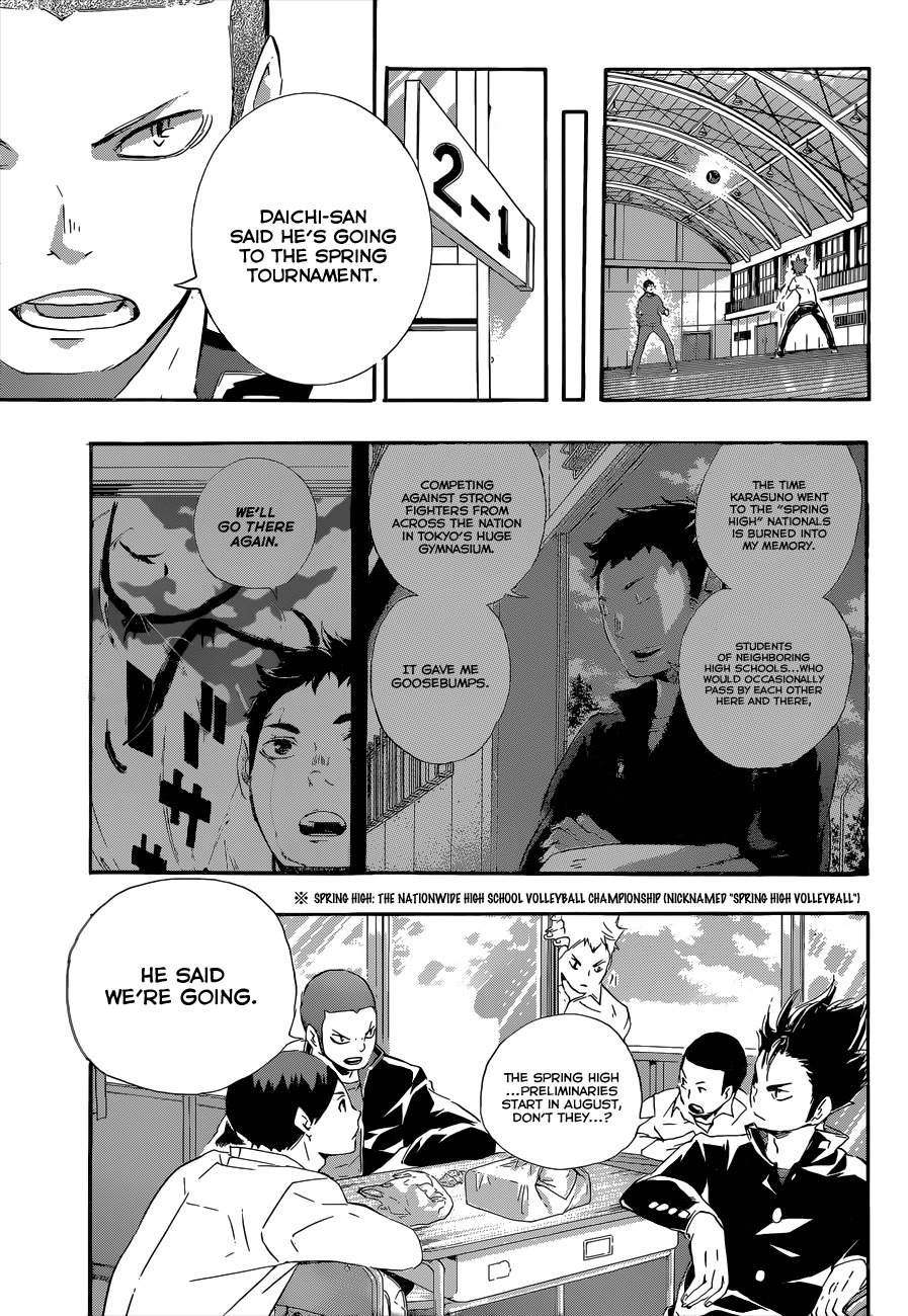Haikyu!! Chapter 70 page 5 - Chapter 70: Day 3