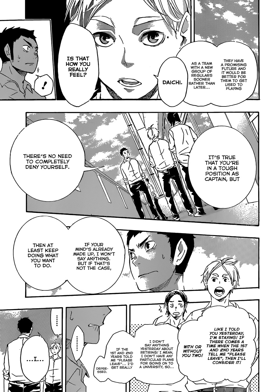 Haikyu!! Chapter 70 page 7 - Chapter 70: Day 3