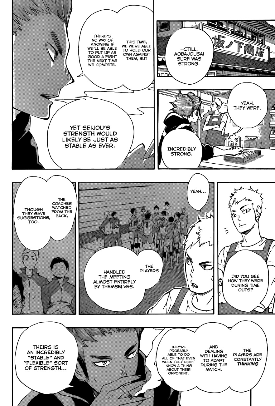 Haikyu!! Chapter 71 page 2 - Chapter 71: A Goal and Regrets