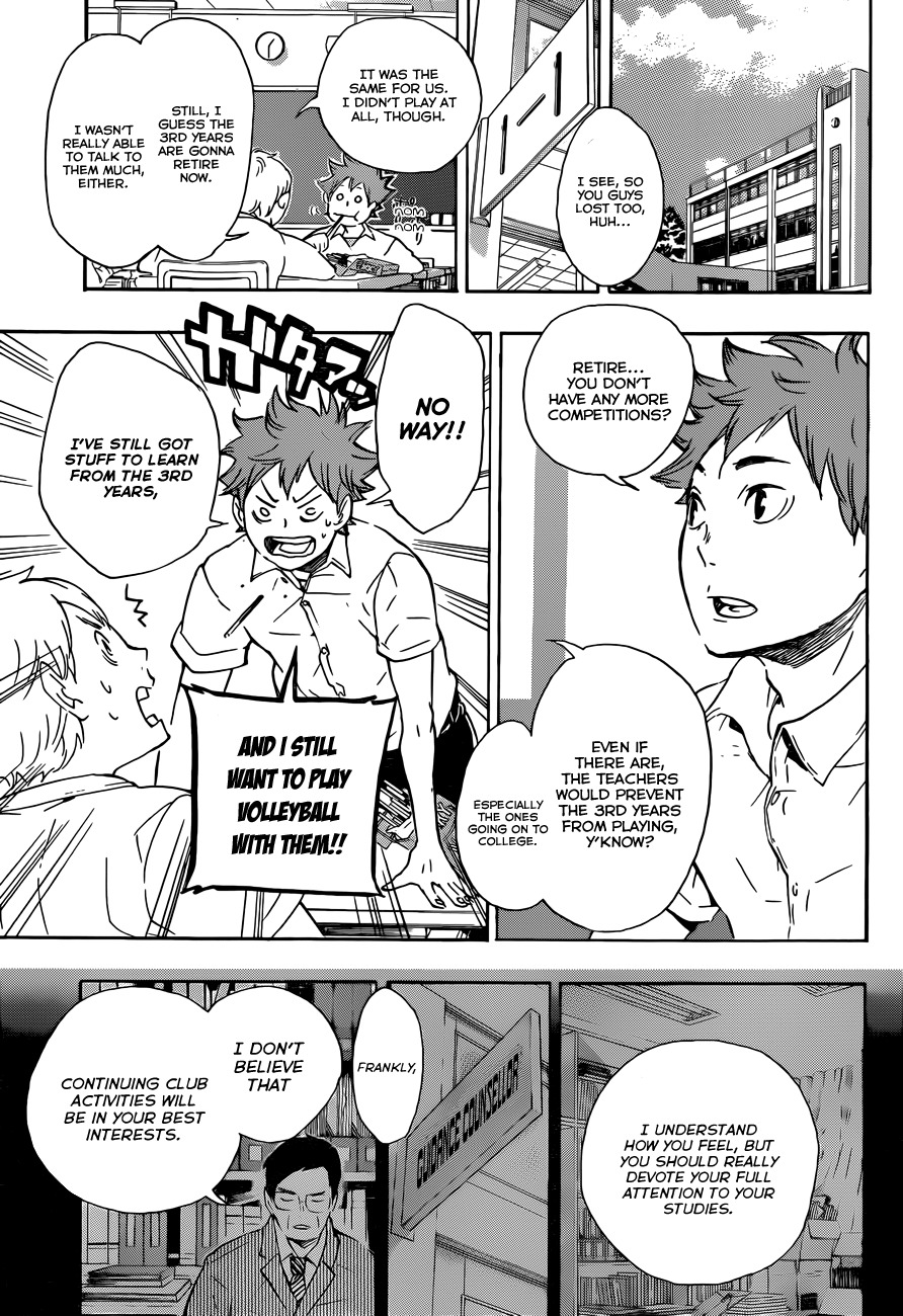 Haikyu!! Chapter 71 page 6 - Chapter 71: A Goal and Regrets