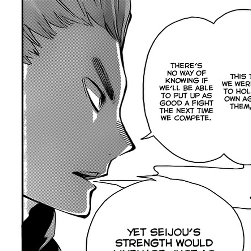 Haikyu!! Chapter 71: A Goal and Regrets cover