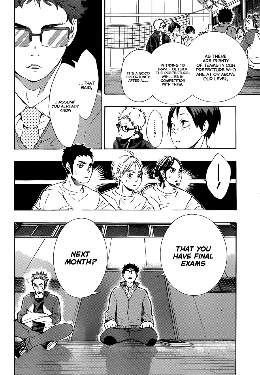Haikyu!! Chapter 72 page 15 - Chapter 72: Let's Go, Tokyo!!