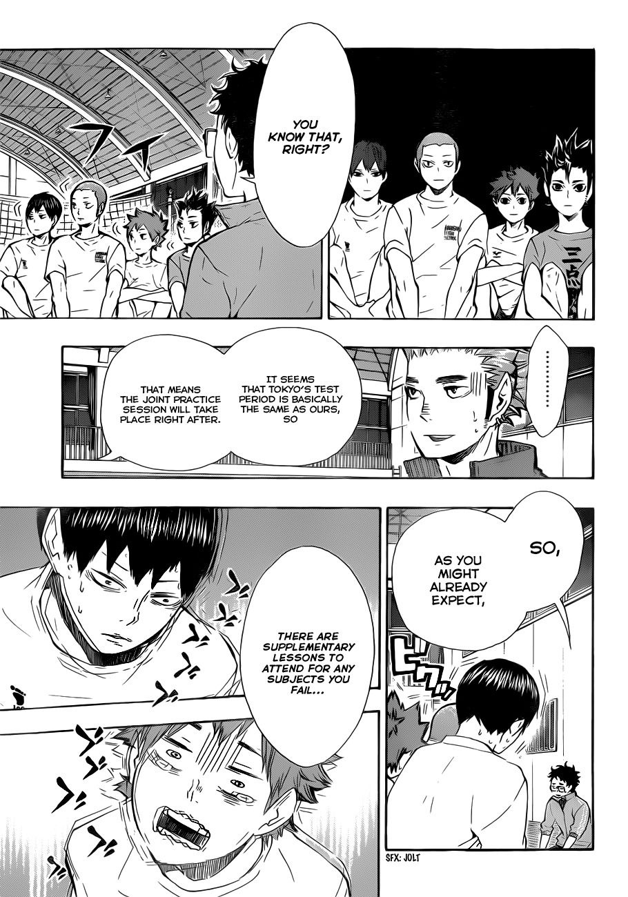 Haikyu!! Chapter 72 page 16 - Chapter 72: Let's Go, Tokyo!!