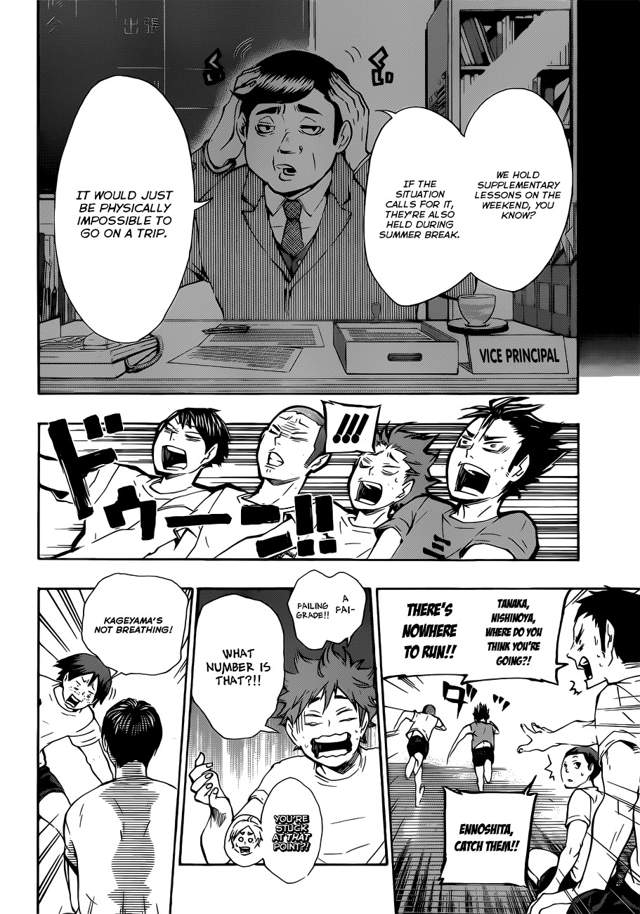 Haikyu!! Chapter 72 page 17 - Chapter 72: Let's Go, Tokyo!!