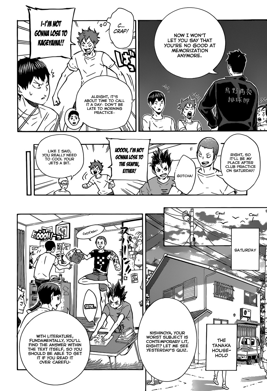 Haikyu!! Chapter 73 page 12 - Chapter 73: The Road to Tokyo