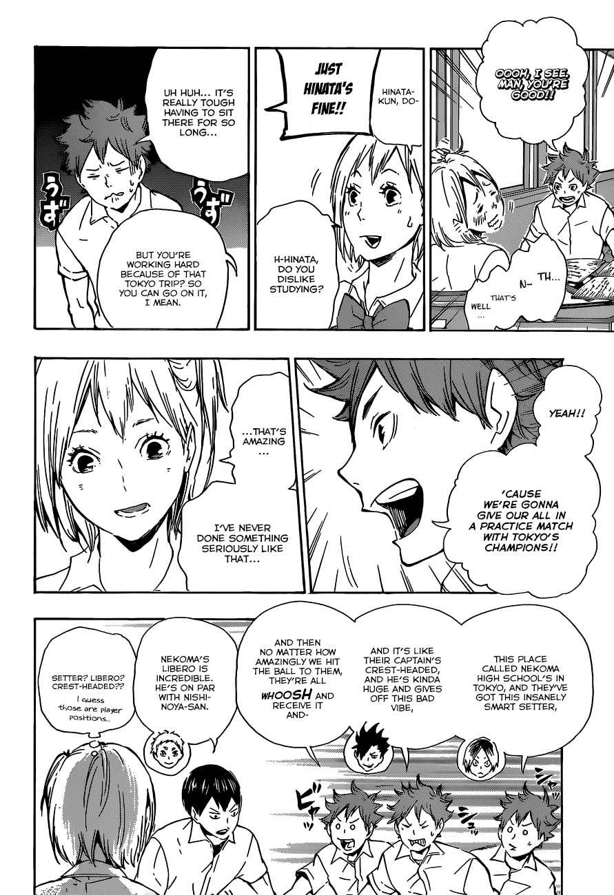 Haikyu!! Chapter 74 page 10 - Chapter 74: Direct Sunlight