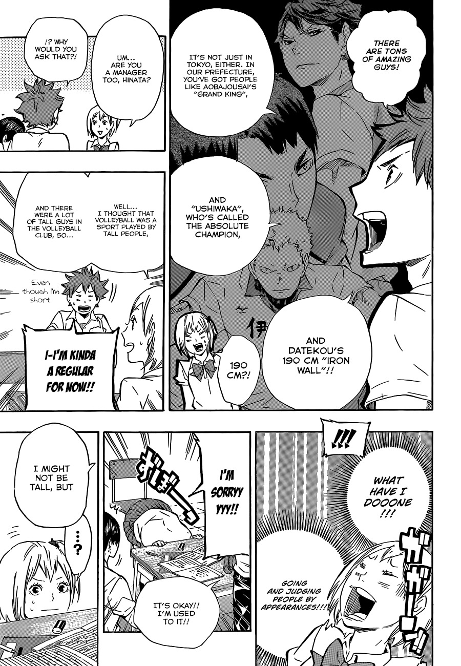 Haikyu!! Chapter 74 page 11 - Chapter 74: Direct Sunlight