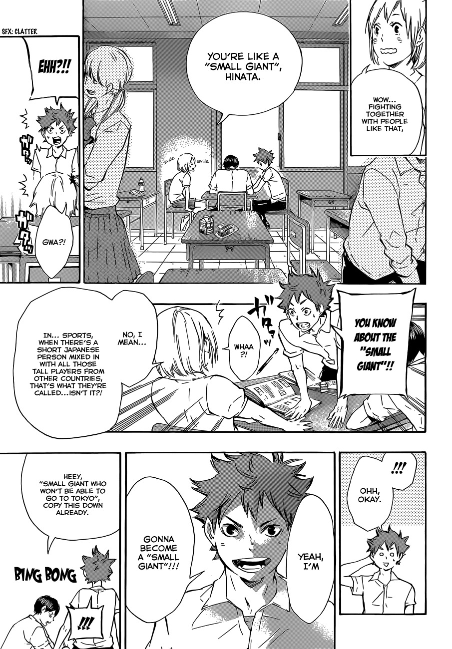 Haikyu!! Chapter 74 page 13 - Chapter 74: Direct Sunlight