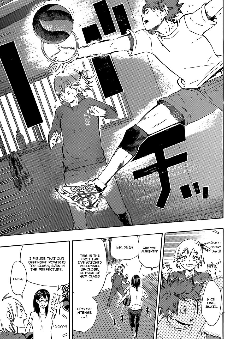 Haikyu!! Chapter 74 page 17 - Chapter 74: Direct Sunlight