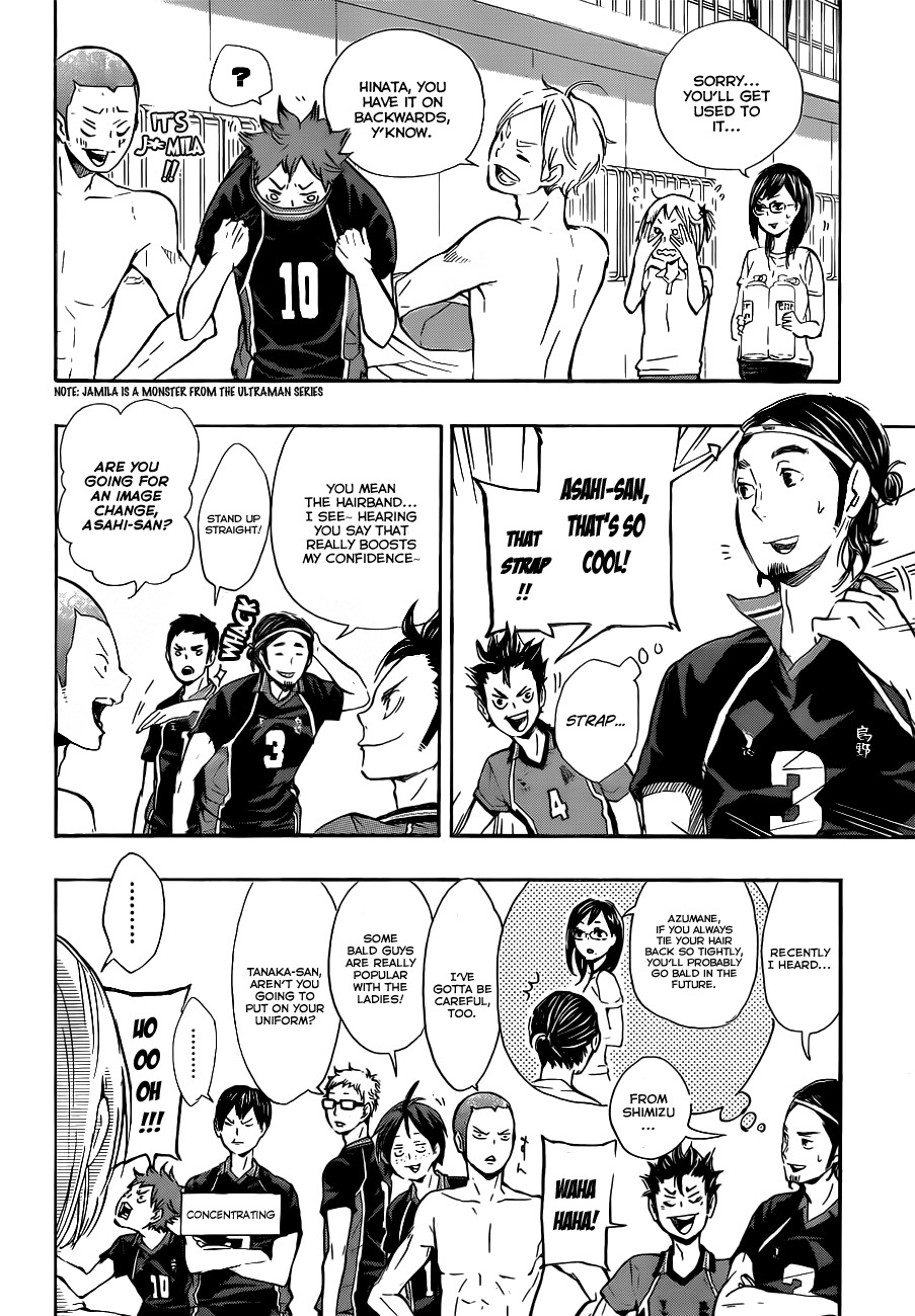 Haikyu!! Chapter 75 page 10 - Chapter 75: "Villager B"