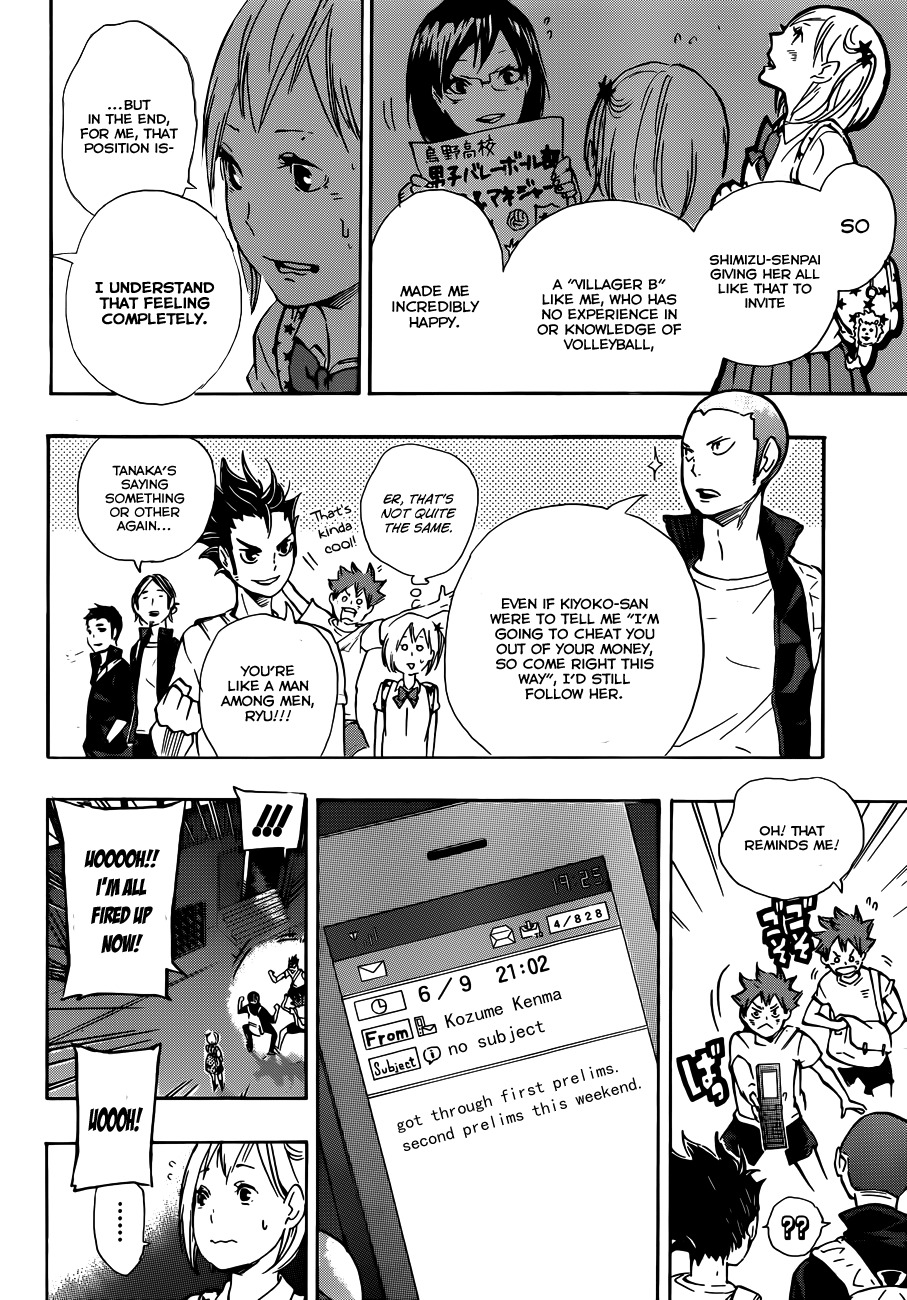 Haikyu!! Chapter 75 page 4 - Chapter 75: "Villager B"
