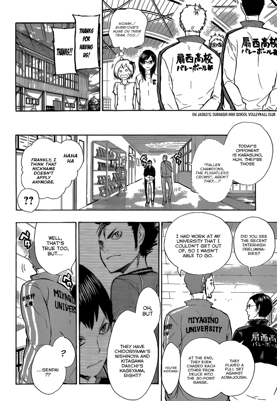 Haikyu!! Chapter 75 page 8 - Chapter 75: "Villager B"