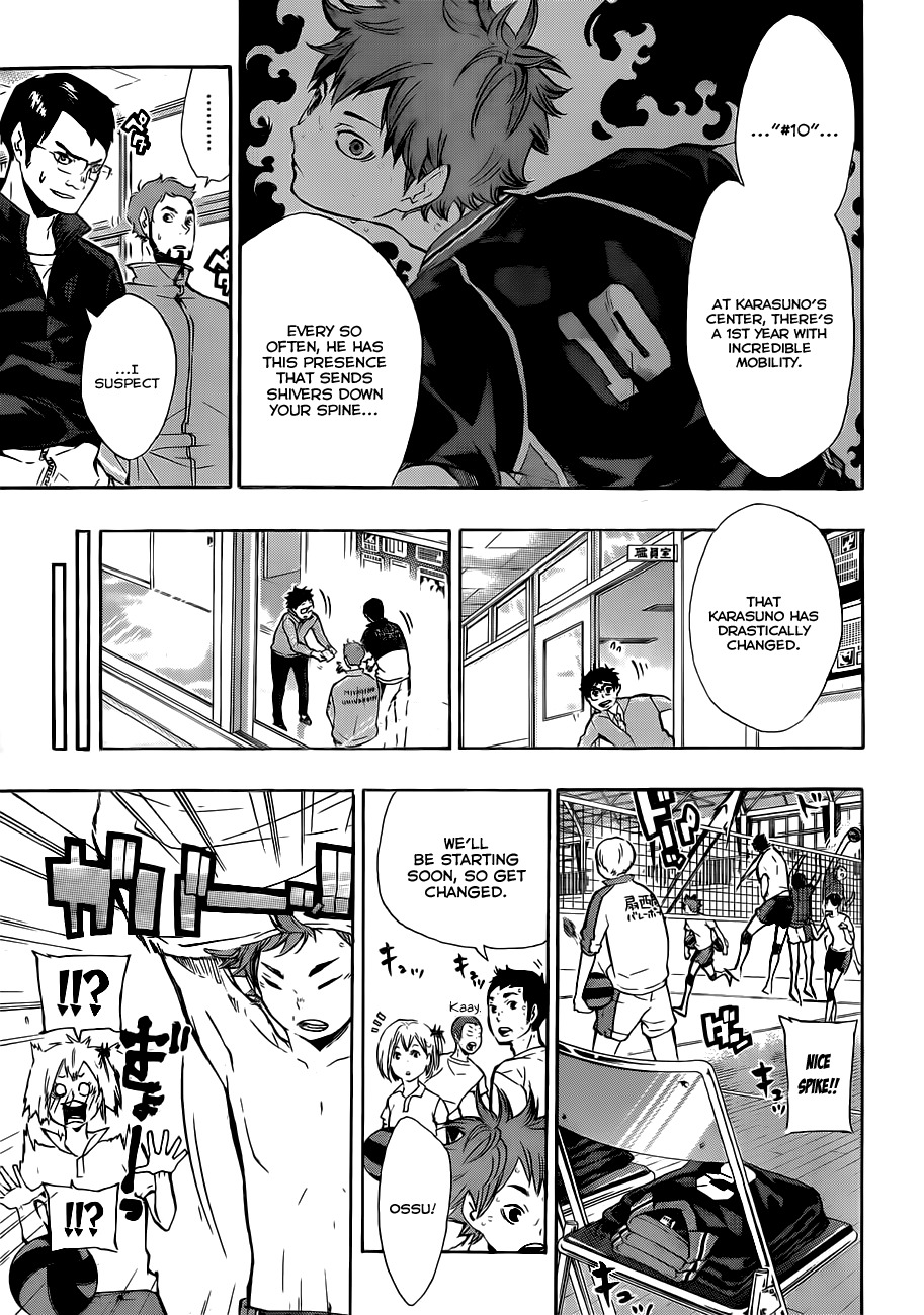 Haikyu!! Chapter 75 page 9 - Chapter 75: "Villager B"