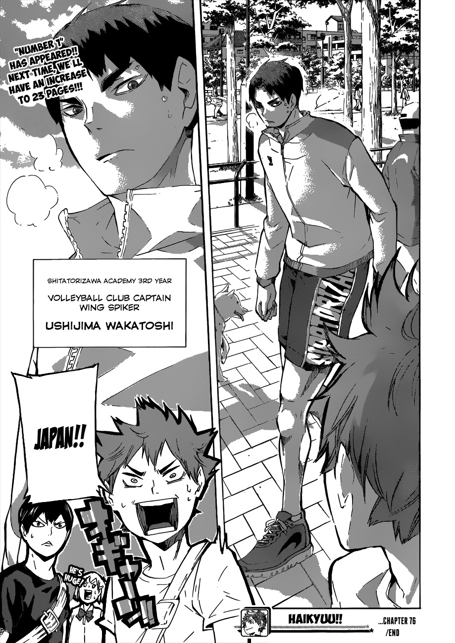 Haikyu!! Chapter 76 page 17 - Chapter 76: Creator