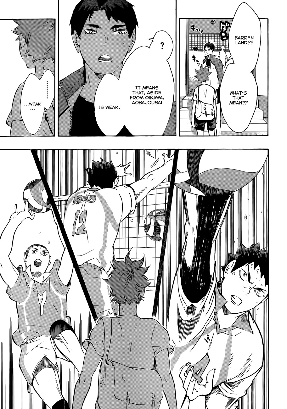 Haikyu!! Chapter 77 page 11 - Chapter 77: Confrontation with a Champion