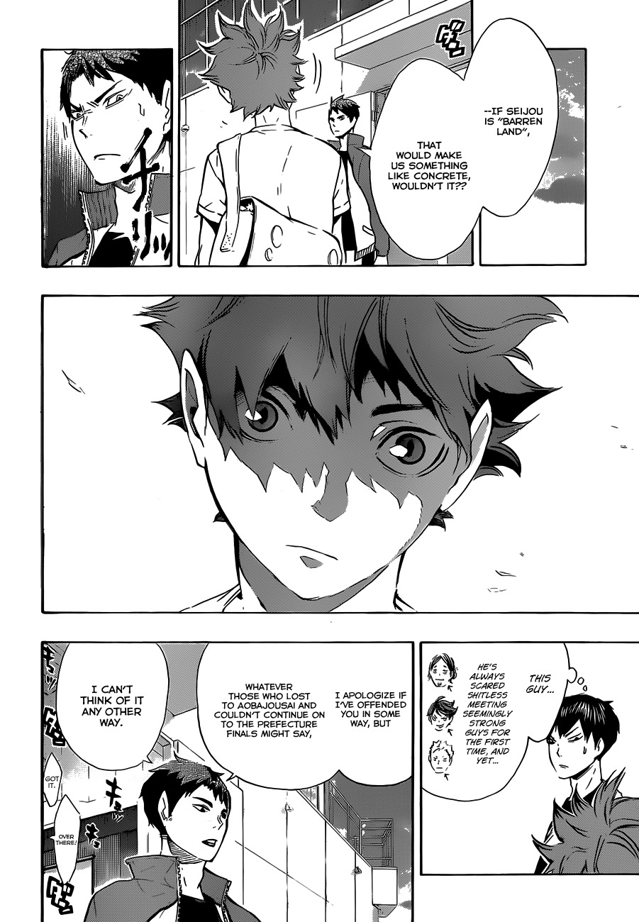 Haikyu!! Chapter 77 page 12 - Chapter 77: Confrontation with a Champion