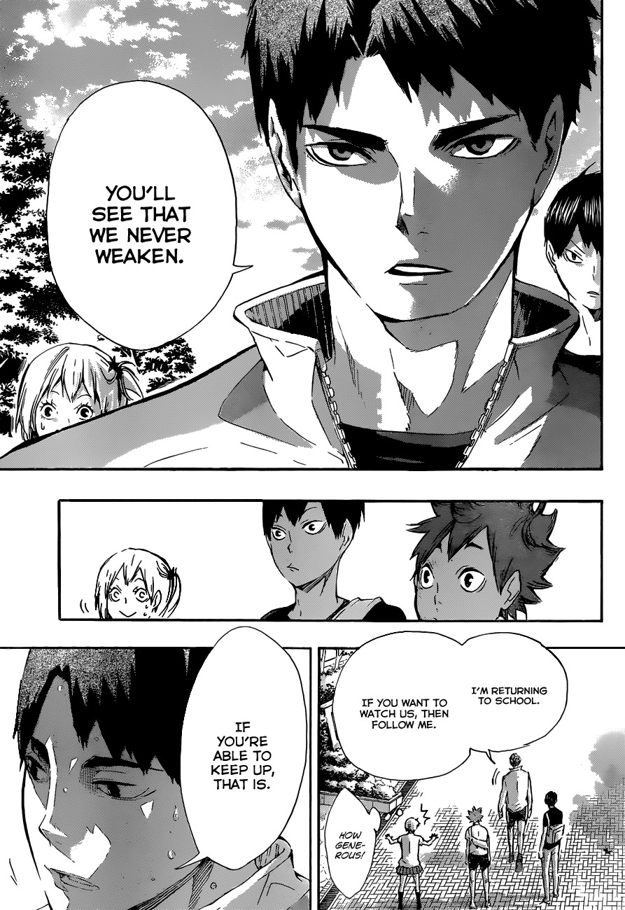 Haikyu!! Chapter 77 page 3 - Chapter 77: Confrontation with a Champion