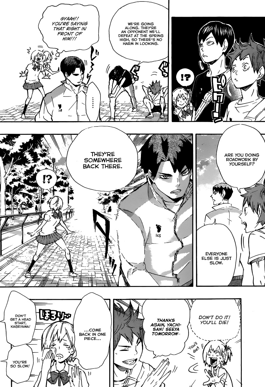 Haikyu!! Chapter 77 page 4 - Chapter 77: Confrontation with a Champion