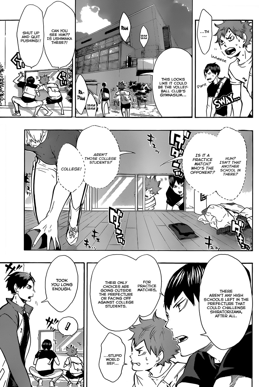 Haikyu!! Chapter 77 page 7 - Chapter 77: Confrontation with a Champion