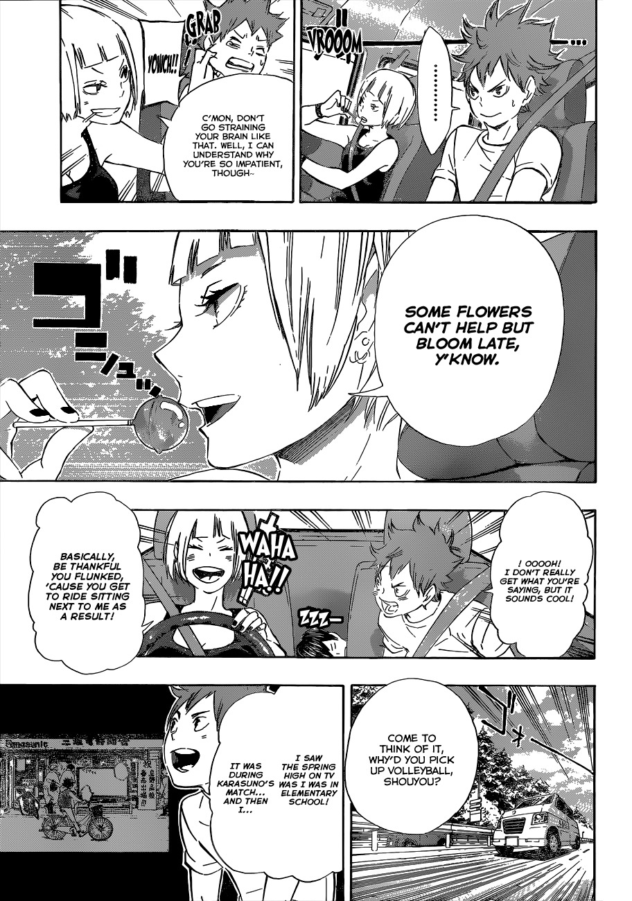 Haikyu!! Chapter 78 page 10 - Chapter 78: Let's Go, Tokyo!! for Real!!
