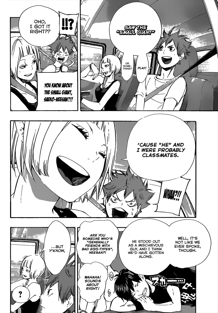 Haikyu!! Chapter 78 page 11 - Chapter 78: Let's Go, Tokyo!! for Real!!