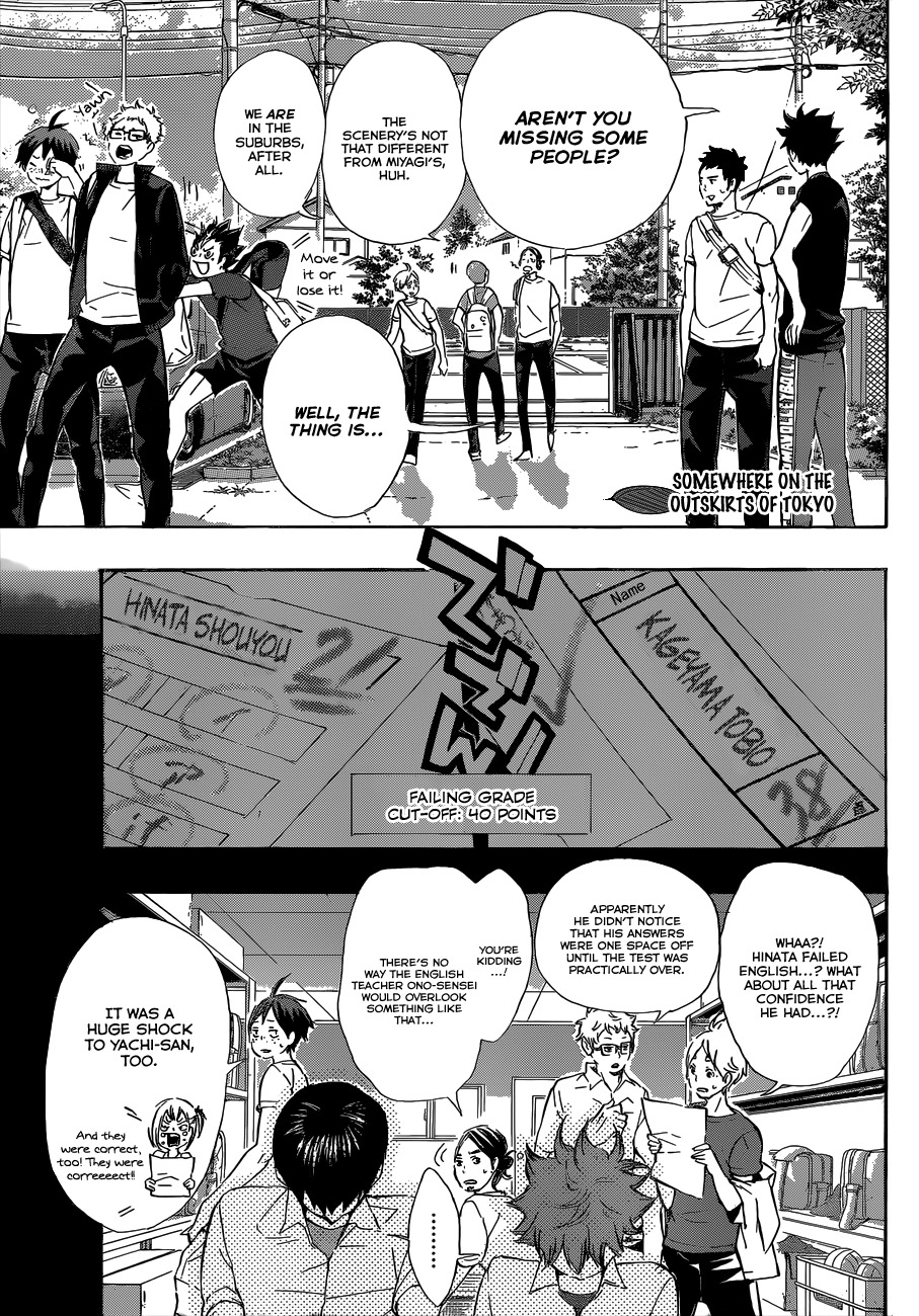 Haikyu!! Chapter 78 page 3 - Chapter 78: Let's Go, Tokyo!! for Real!!