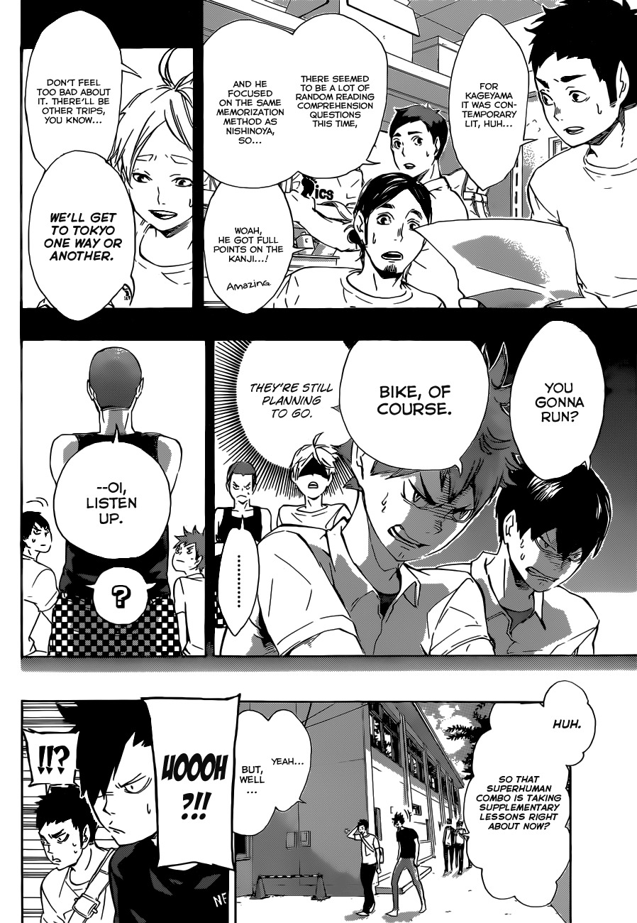 Haikyu!! Chapter 78 page 4 - Chapter 78: Let's Go, Tokyo!! for Real!!