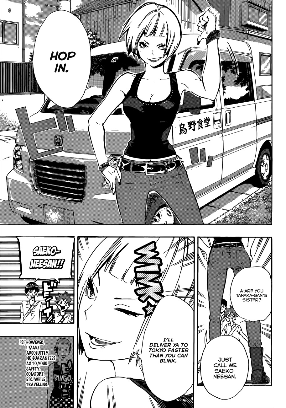 Haikyu!! Chapter 78 page 7 - Chapter 78: Let's Go, Tokyo!! for Real!!