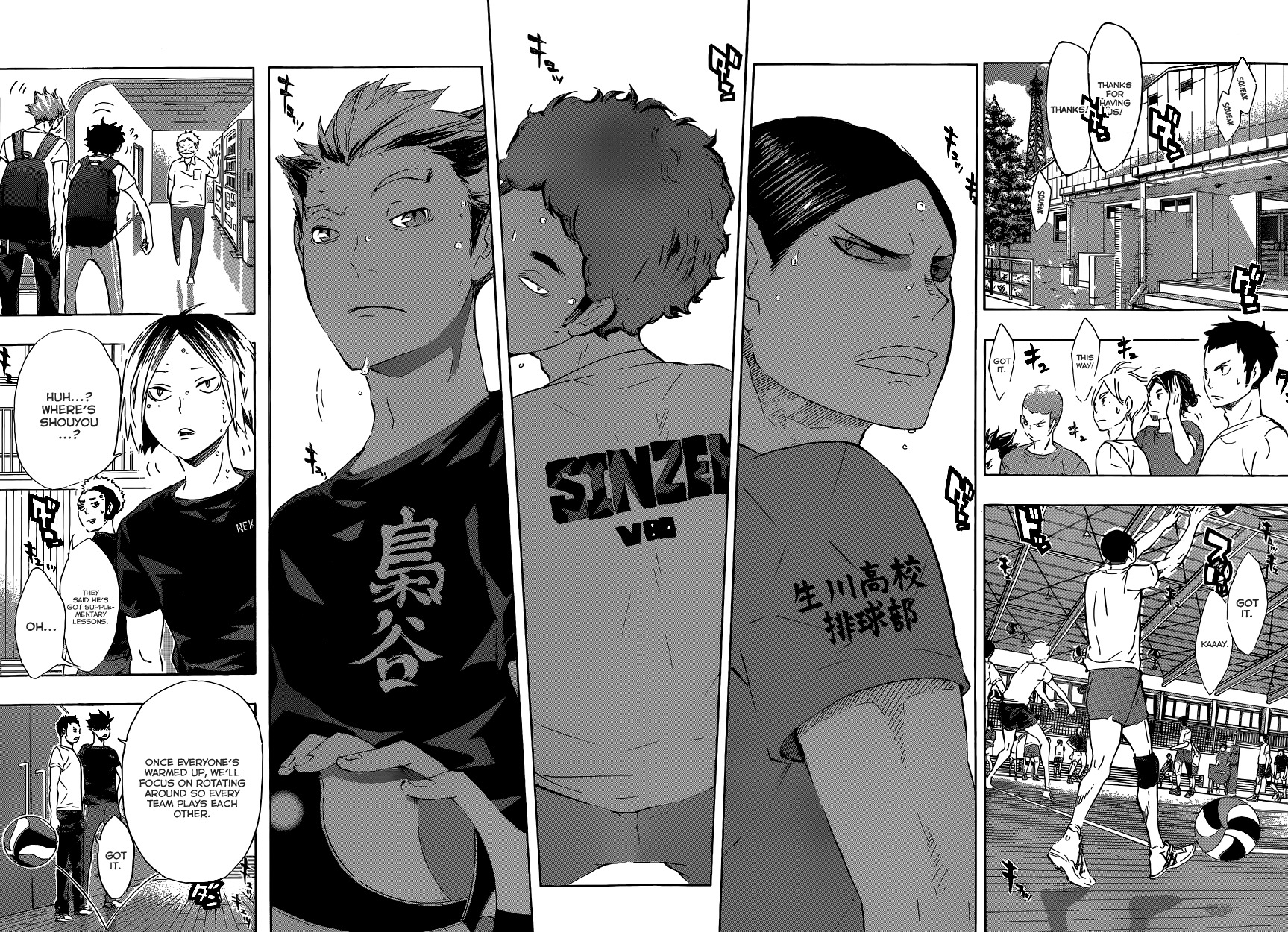 Haikyu!! Chapter 78 page 8 - Chapter 78: Let's Go, Tokyo!! for Real!!