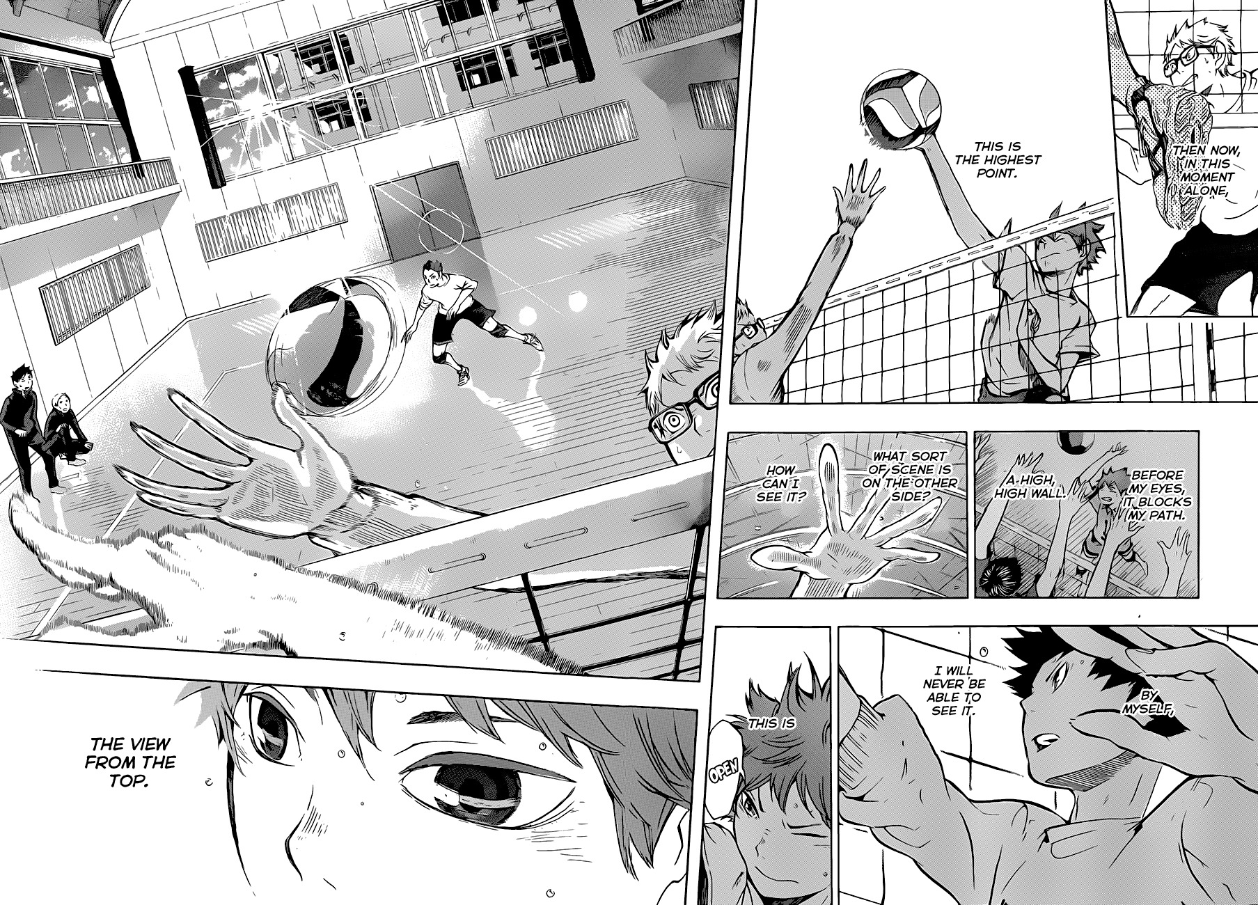 Haikyu!! Chapter 8 page 15 - Chapter 8: The View from the Top
