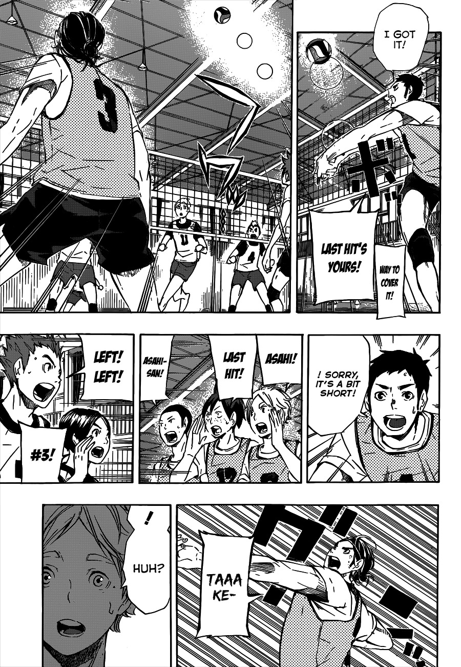 Haikyu!! Chapter 80 page 15 - Chapter 80: "Desire"