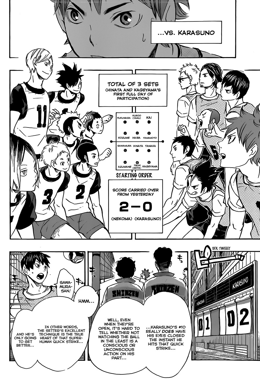 Haikyu!! Chapter 80 page 6 - Chapter 80: "Desire"