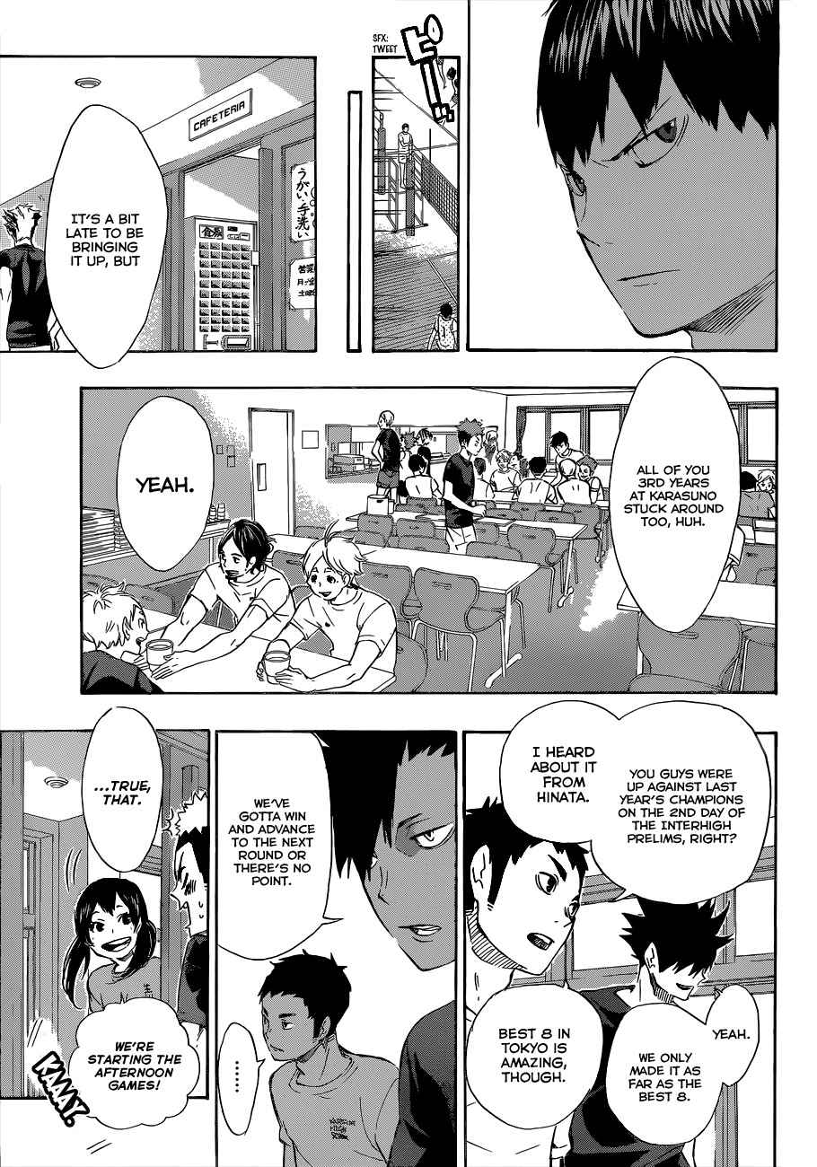 Haikyu!! Chapter 82 page 3 - Chapter 82: Breakdown