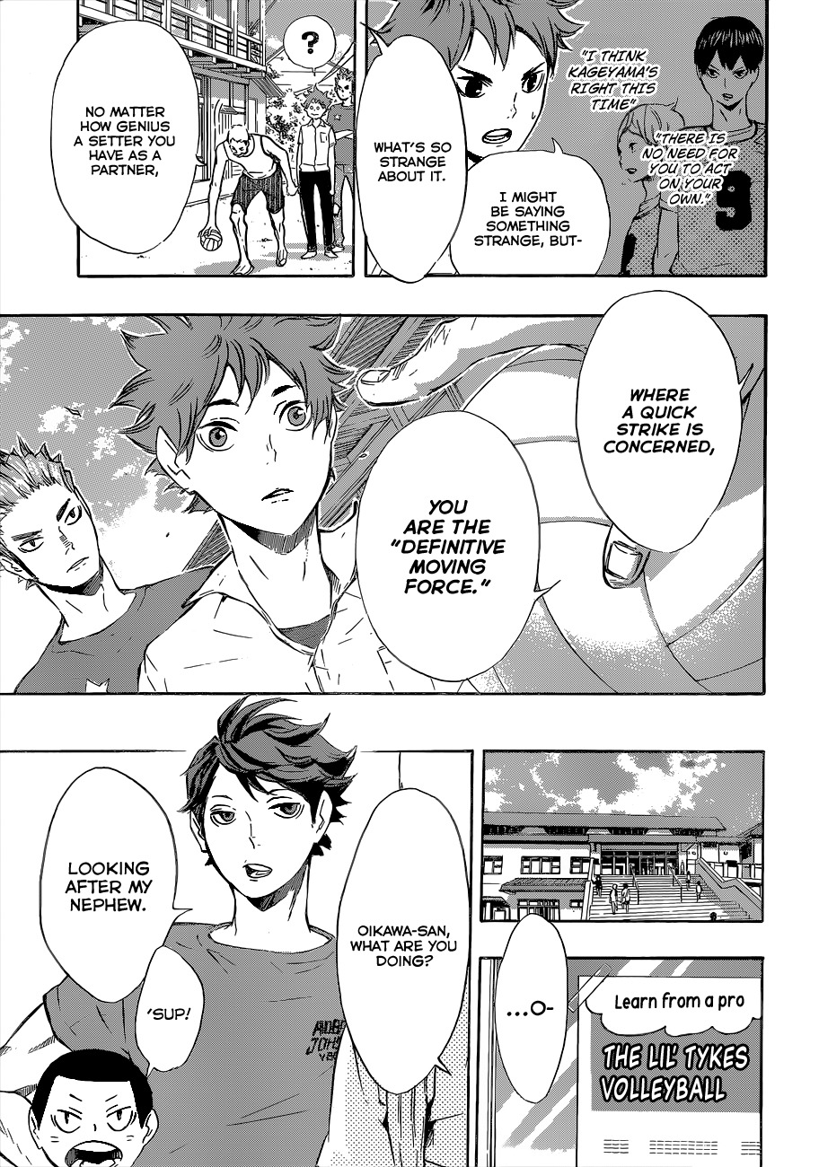 Haikyu!! Chapter 83 page 3 - Chapter 83: "Tempo"