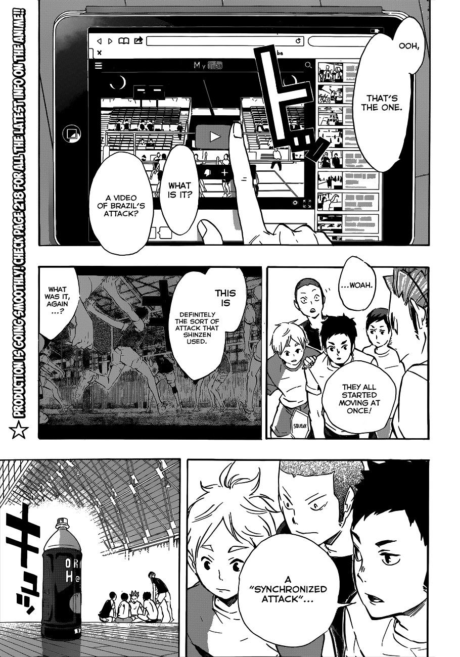 Haikyu!! Chapter 84 page 11 - Chapter 84: Their Respective Evolutions