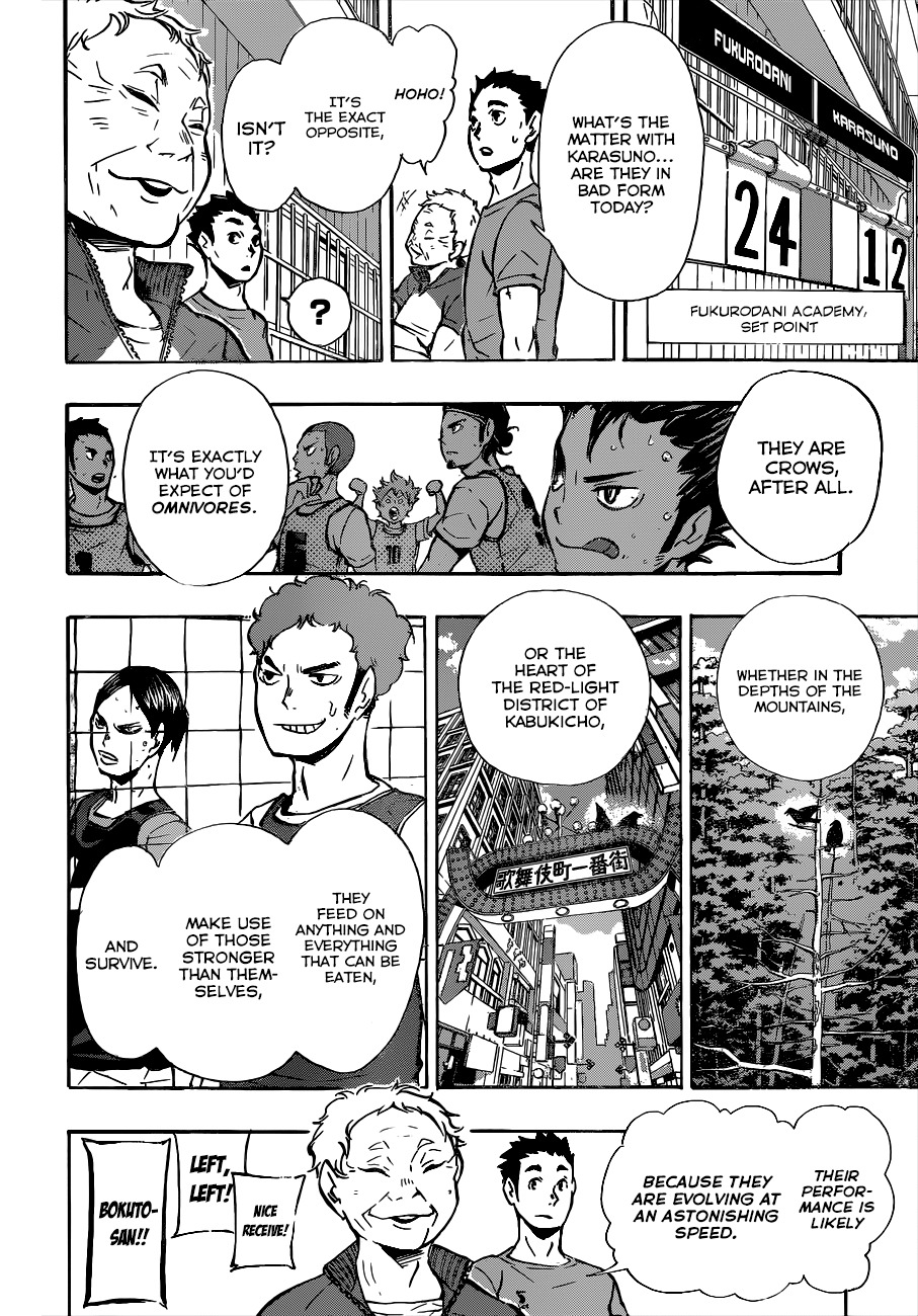 Haikyu!! Chapter 85 page 14 - Chapter 85: Omnivorous