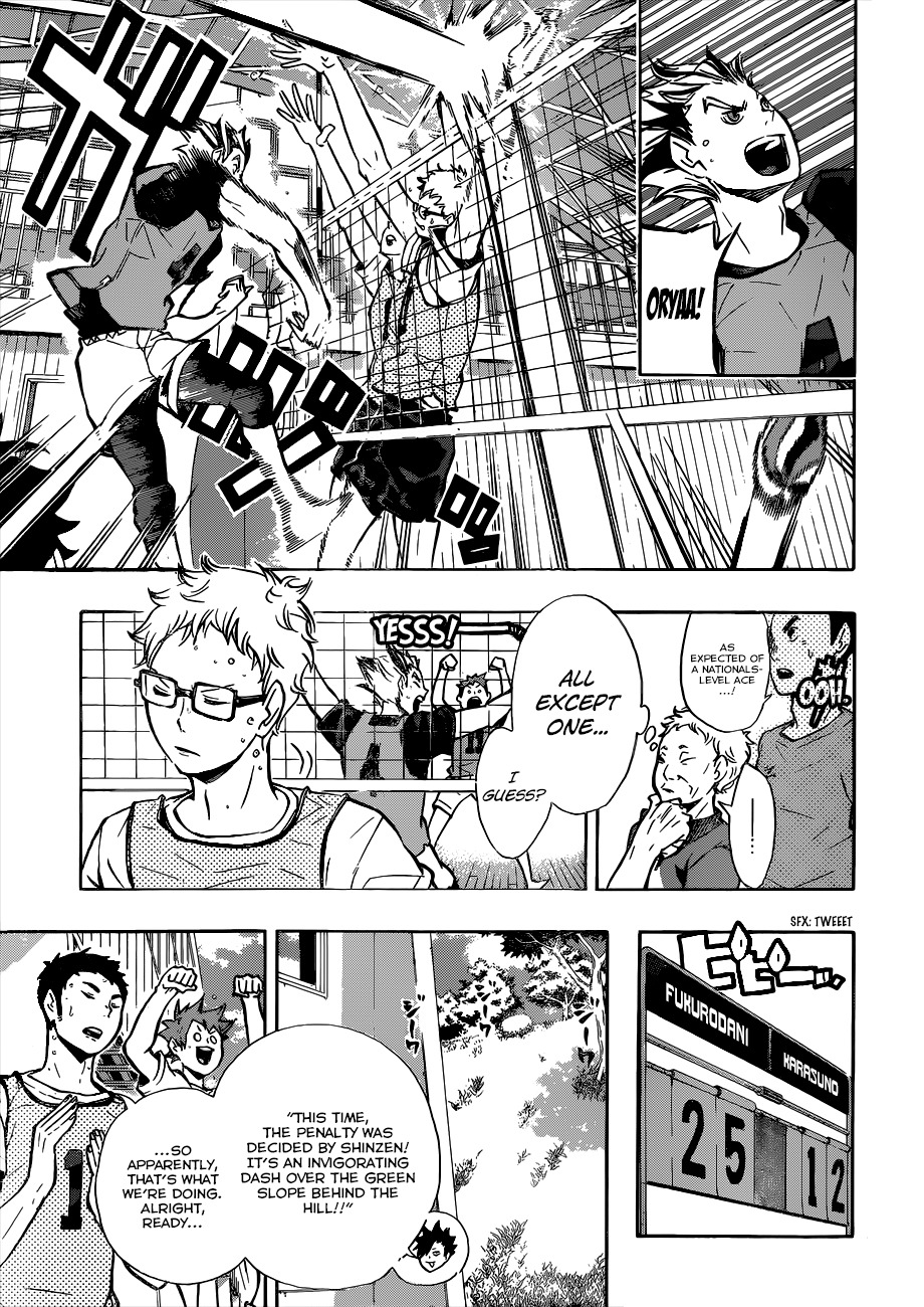 Haikyu!! Chapter 85 page 15 - Chapter 85: Omnivorous