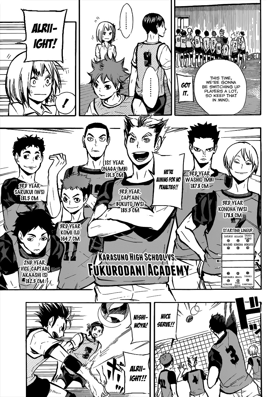 Haikyu!! Chapter 85 page 5 - Chapter 85: Omnivorous