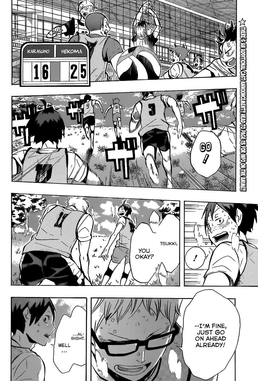 Haikyu!! Chapter 87 page 2 - Chapter 87: The Will of an Ace
