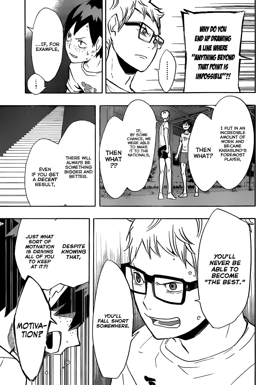 Haikyu!! Chapter 88 page 15 - Chapter 88: Illusory Hero