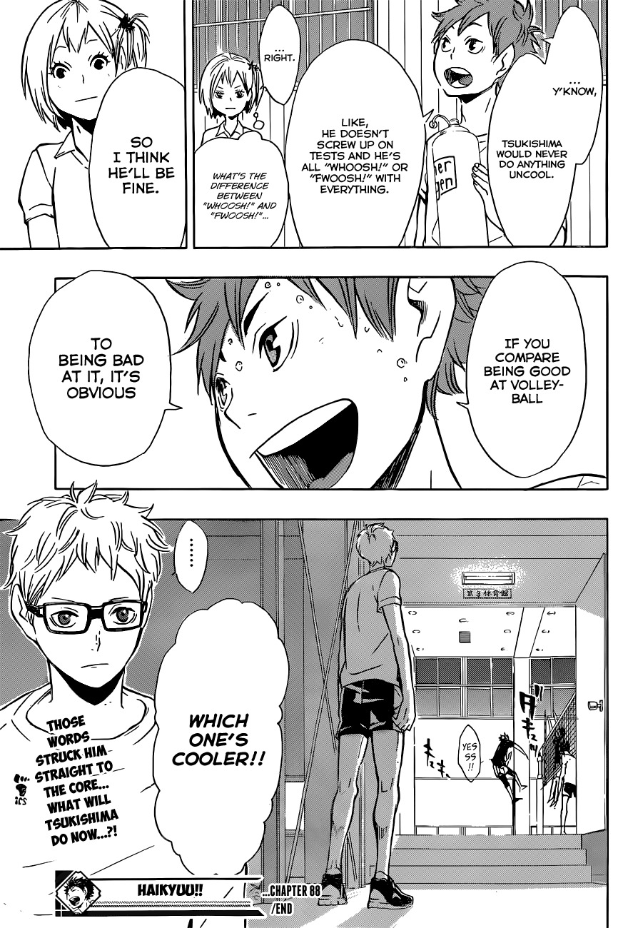 Haikyu!! Chapter 88 page 18 - Chapter 88: Illusory Hero