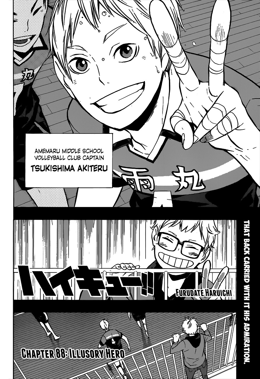 Haikyu!! Chapter 88 page 2 - Chapter 88: Illusory Hero