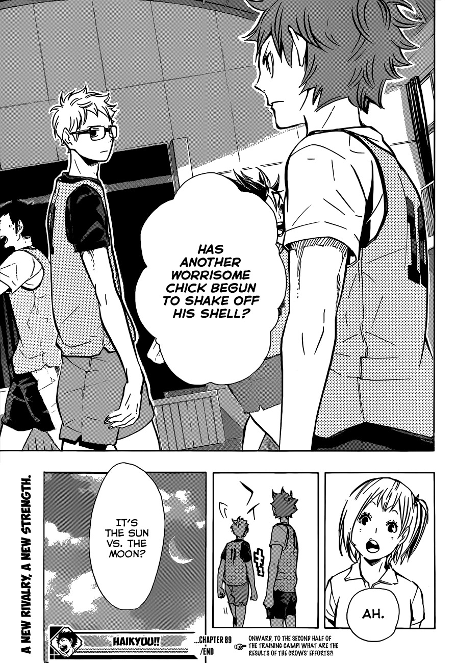 Haikyu!! Chapter 89 page 17 - Chapter 89: A Reason