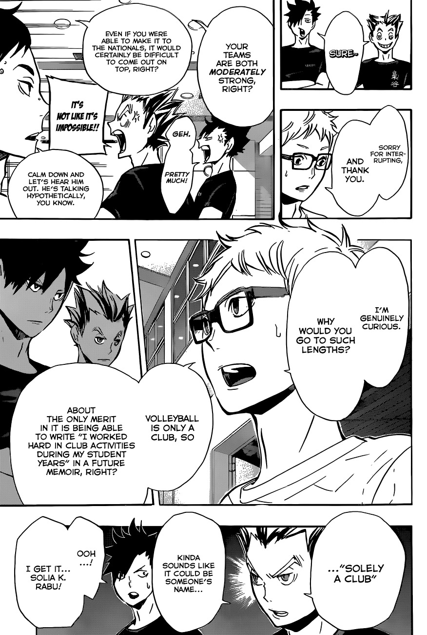 Haikyu!! Chapter 89 page 5 - Chapter 89: A Reason